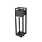 Z-Lite Barwick 1 Light Outdoor Post Mount Fixture, Black & Etched 585PHBS-BK-LED - alternate 4